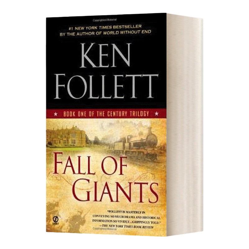 英文原版小说 Fall of Giants巨人的陨落世纪三部曲1英文版进口英语原版书籍