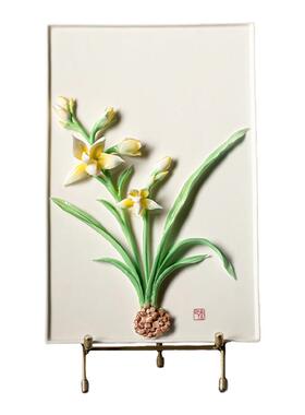 花花世界兰花夫己手工陶瓷