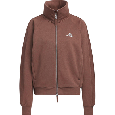 Adidas/阿迪达斯正品三叶草女士耐穿运动休闲翻领宽松外套KC0048