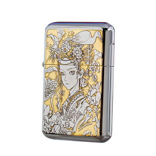 ZORRO佐罗三代790超薄煤油打火机刀马旦侧面带刀花旦520限量编码