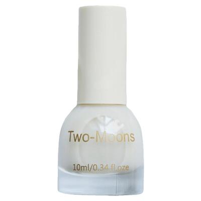 冰透裸色系Two-Moons油性指甲油透白甘露寺嬛嬛美甲伪素颜不可撕