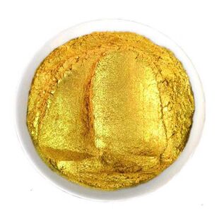 金粉闪光粉颜料超亮纯金珠光粉不褪色24k金佛像书法金粉末黄粉