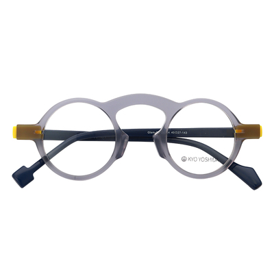 吉田京眼镜框40mm日系复古小圆框