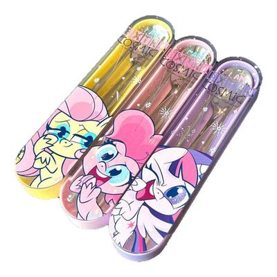 小马宝莉联名儿童便携式餐具不锈钢勺子筷子学生上班族外带两件套