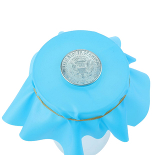 包邮 黑洞传奇 硬币穿膜 硬币穿杯 近景魔术道具套装舞台儿童玩具