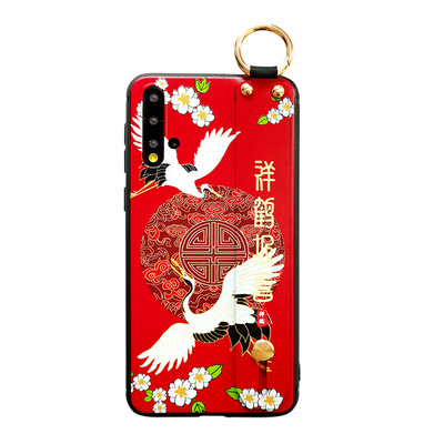 华为腕带硅胶防摔创意风手机壳