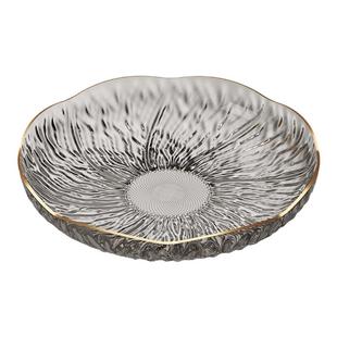 高颜值红色果盘家用客厅茶几2024新款高端乔迁之喜水果盘摆放盘