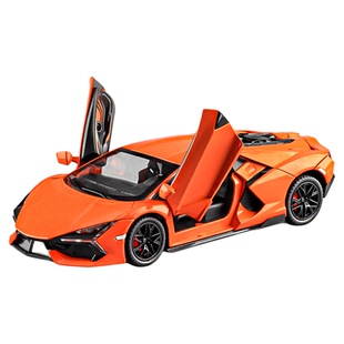 兰博大牛基尼跑车模型仿真合金车模小汽车玩具男孩喷雾车收藏摆件