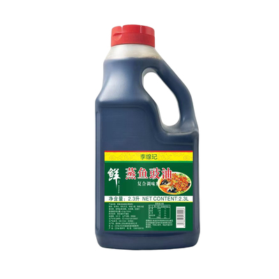 蒸鱼豉油2.3kg*6桶整箱装海鲜生抽清蒸鱼海鲜酿造酱油调商用