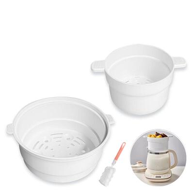 养生壶配件蒸笼通用新飞志高养生壶蒸架蒸格加厚食品级PP材质蒸帘