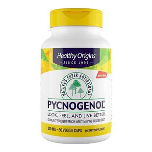 美国原装Healthy Origins碧罗芷碧容健法国松树皮提取Pycnogenol