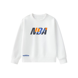 NBA联名男童卫衣2026新款韩版休闲儿童潮牌圆领运动上衣SOFTFIRE