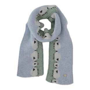 青青草原小羊咩咩~非常萌的一个绵软保暖小围巾围脖 包邮