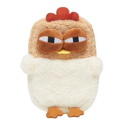 搞怪丑萌小鸡包可爱卡通毛绒斜挎包公仔玩偶手机单肩包女包礼物