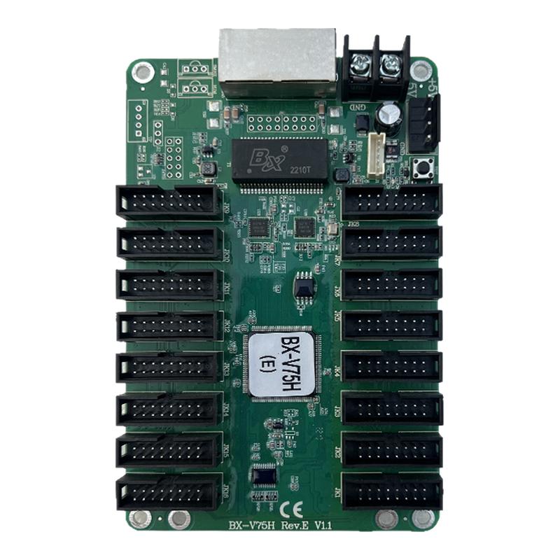 上海仰邦LED显示屏全彩专用接收卡BX-V75大屏同步显示控制卡