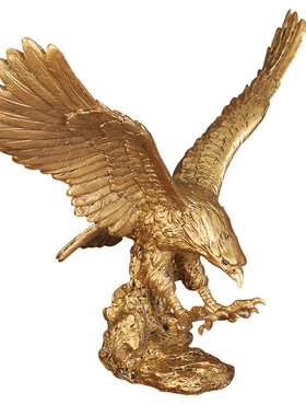 金色轻奢树脂摆件大全家居客厅电视柜酒柜样板房装饰品工艺品摆设