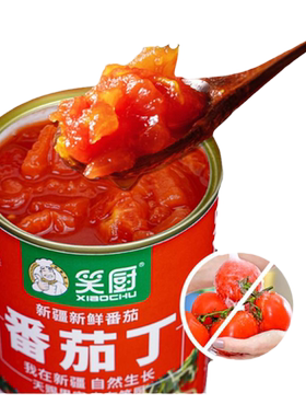 2025年产笑厨新疆番茄丁自然成熟