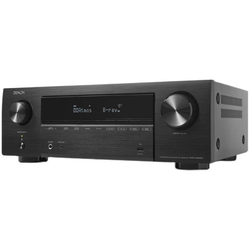 新品上市】Denon/天龙AVR-X1800功放机家用7.1大功率高清杜比环绕