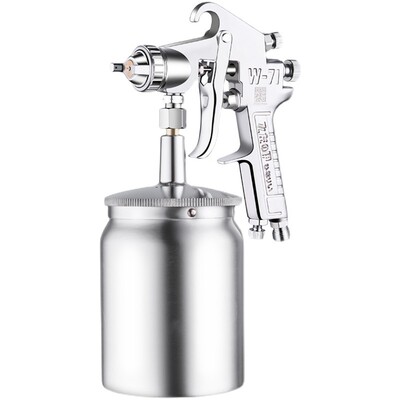 原装左伊W-71气动喷漆枪W71家具高雾化汽车面漆上下壶W77油漆喷枪