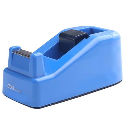 [切割锋利不粘胶]得力透明胶带座