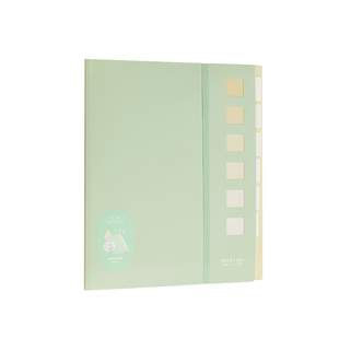 得力肤感资料册a4插页索引分类文件夹多层大容量办公用品人事档案册报告夹资料收集册学生试卷收纳袋2026新款