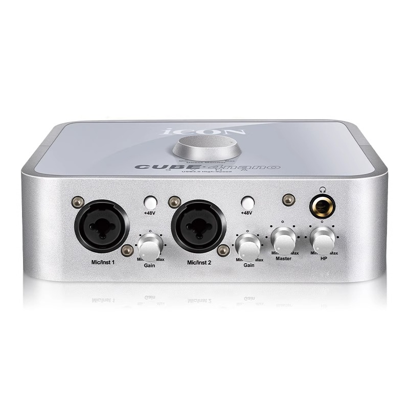 ICON艾肯4nano Dyna外置声卡套装电脑直播唱歌录音麦克风专业设备