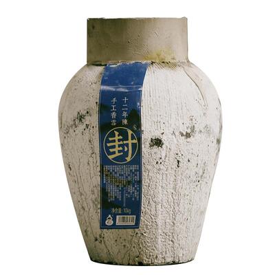 十二年绍兴产香雪酒20斤黄酒坛装