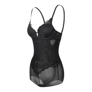 LizaCheng花未眠性感蕾丝弹力塑身连体衣收腹提臀美体衣女LY00019