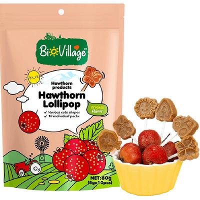 碧欧奇儿童山楂真果棒棒糖