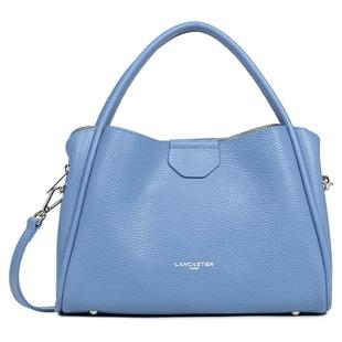 Lancaster兰卡斯特 IdaDouble系列双面纹理斜挎手提菜篮子包大号