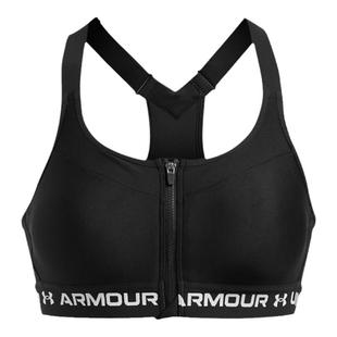 安德玛官方UA  女子田径有氧拉链干爽防震运动内衣-高强度1355110