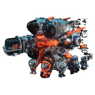 WASATOY变色龙十代盲盒飞船龙航天系列拼装模型潮玩摆件手办公仔