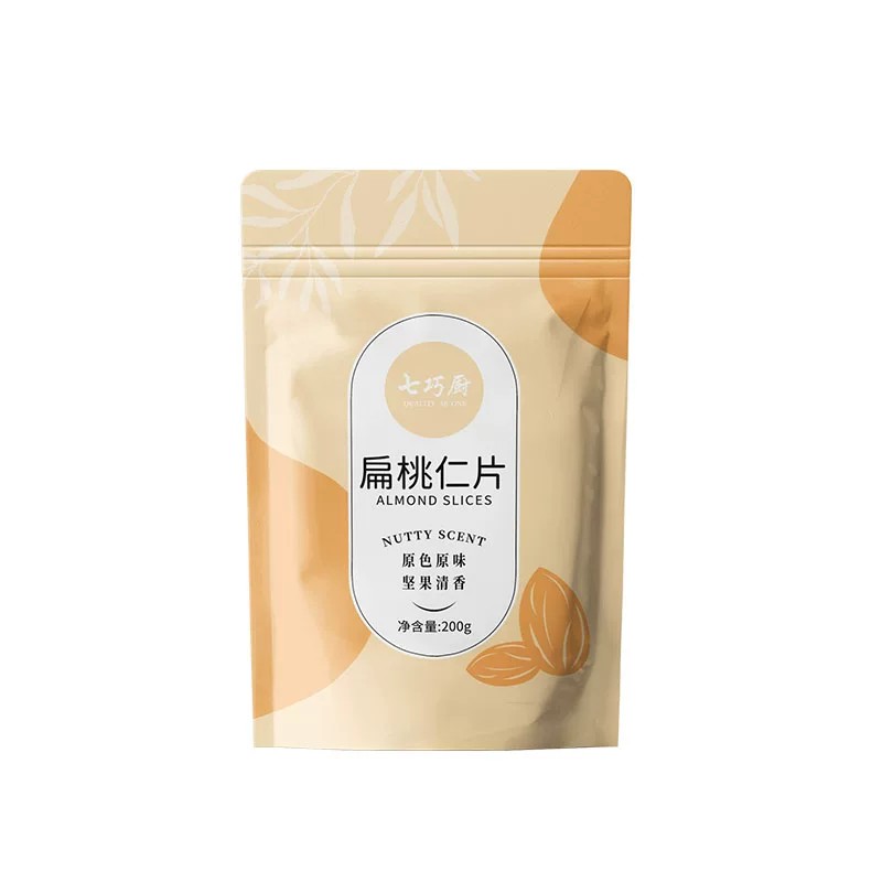 七巧厨澳洲进口扁桃仁片200g烘焙