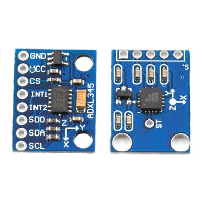 数字三轴重力加速度模块代码