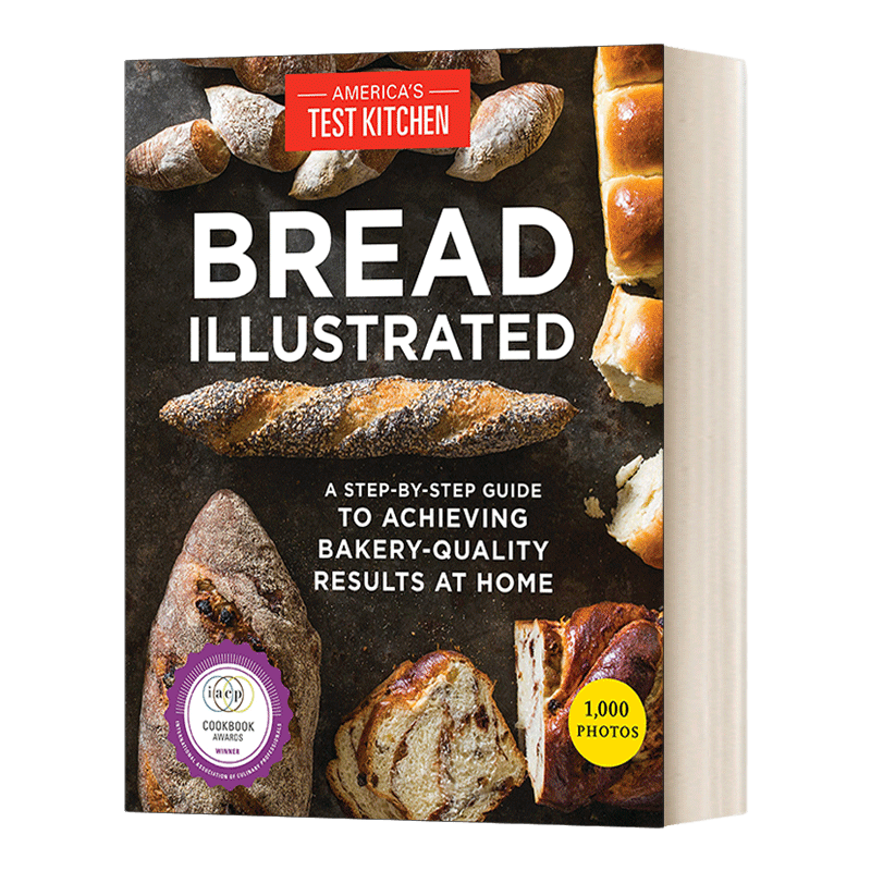 英文原版 Bread Illustrated 图解面包制作指南 在家一步步做出面包坊品质的面包 食谱 英文版 进口英语原版书籍
