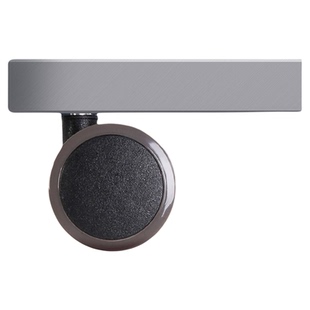 乐歌螺杆静音滚轮桌子转向轮轱辘滑轮刹车家具万向轮配件轮子通用