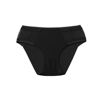 法式纯欲冰丝无痕蕾丝透气三角裤