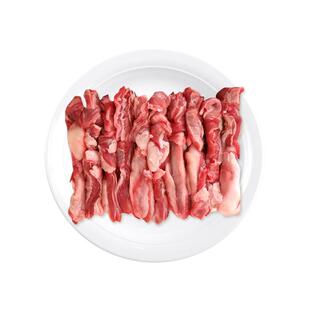 东来顺 羔羊肋间肉2斤 内蒙古羊肉剔骨肋排羊排烧烤食材清真