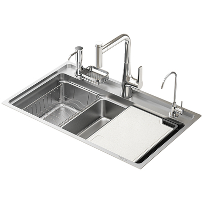 wocam沃咖厨房水槽大单槽