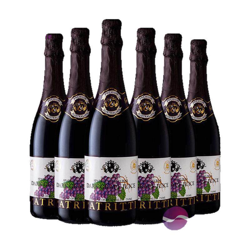 澳洲无醇起泡葡萄汁750ml*6支