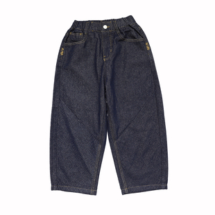 啦芙莱童装2025秋季新款儿童韩版百搭牛仔裤男女童时尚休闲裤6816