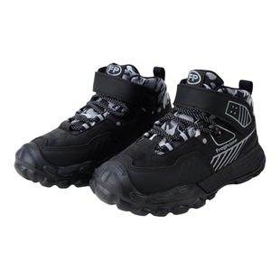 青蛙王子儿童运动鞋男童女童户外登山鞋防滑耐磨高帮徒步运动鞋