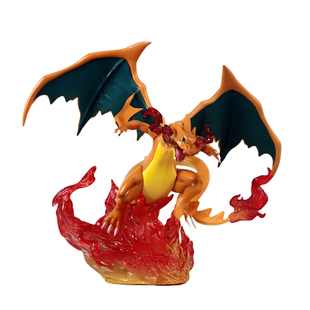 BKM宠物精灵动漫周边公仔摆件真新镇Y喷火龙GK手办模型二次元雕像