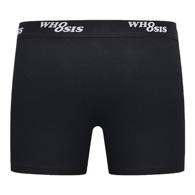 WHOOSIS（不知其名）主线logo内裤四角新款平角短裤头男士青少年