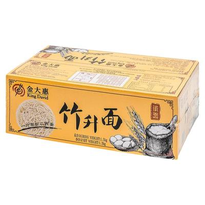 整箱港式手工非油炸鸡蛋荞麦面条