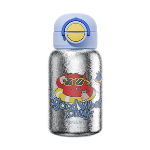 富光纯钛儿童保温杯男女吸管水杯子小学生宝宝上学专用水壶幼儿园