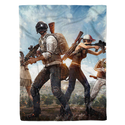 PUBG98k平底锅艾伦格毛毯