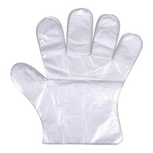 耐用加厚PVC食品PE塑料餐饮家用小包100只食品一次性手套吃龙虾