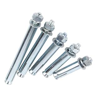 镀锌膨胀螺丝加长外膨胀螺栓拉爆螺丝钉膨胀管国标M6M8M10M12-M20