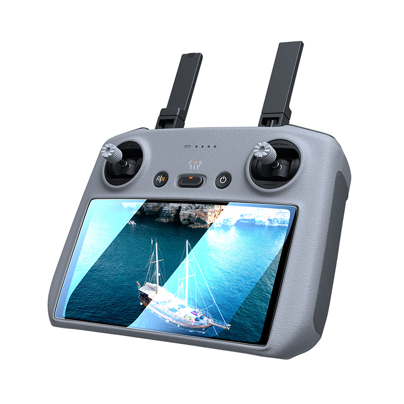 闪魔适用DJI大疆Air3钢化膜Mini 4Pro屏幕膜带屏遥控器3pro无人机Mini3玻璃贴膜AR高清防爆耐刮RC2保护套配件